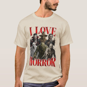 Ich liebe Horror T-Shirt