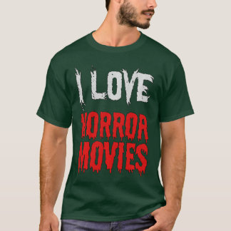 Ich liebe Horrorfilme Lustiger Horrorfilm-Fan vint T-Shirt