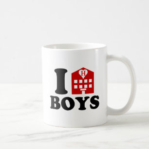 Ich liebe Hotelboys Tasse