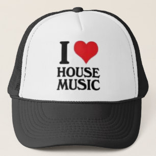 Ich liebe Housemusik Truckerkappe