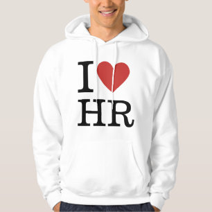Ich ❤️ Liebe HR Männer Hoodie - Personalabteilung
