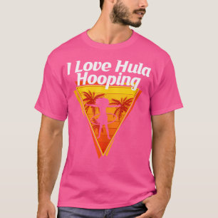 Ich liebe Hula-Hoop-Jonglier-Wettbewerbe Tanzen T-Shirt