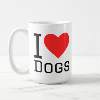 Ich liebe Hunde Kaffeetasse