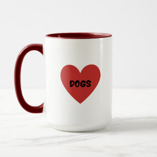 Ich liebe Hunde Tasse
