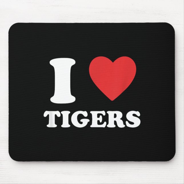 Ich liebe I Herz Mousepad (Vorne)