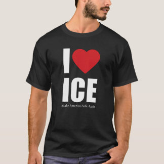 Ich liebe ICE Tee Patriotisches Amerika Zuerst Shi