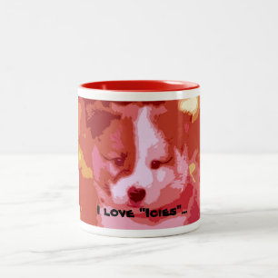 Ich liebe "Icies"... Zweifarbige Tasse