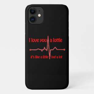 Ich Liebe Ihnen ein kleines, herzschlagartiges nie Case-Mate iPhone Hülle