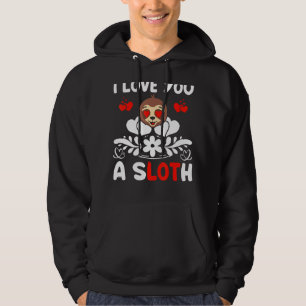 Ich Liebe Ihnen ein Niedliches Valentinstag Coupé Hoodie