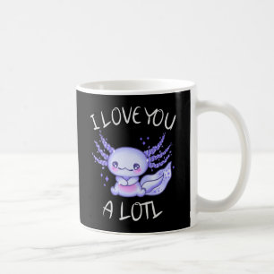 Ich Liebe Ihnen eine Lotto Axolotl in Liebe Kaffee Kaffeetasse
