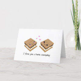 ICH LIEBE IHNEN MEHR Funny Happy Valentine's Day Feiertagskarte