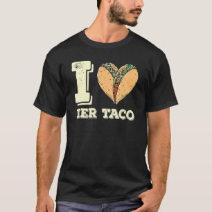 Ich Liebe ihr Taco Matching Couple Cinco De Mayo R T-Shirt