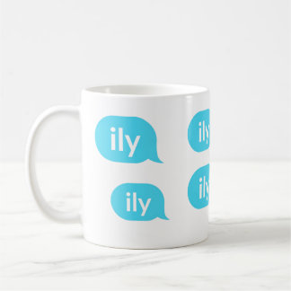 ICH LIEBE IHR TELEFALL KAFFEETASSE