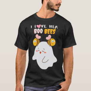 Ich Liebe Ihre Boo Bees Funny Halloween Couple Hus T-Shirt