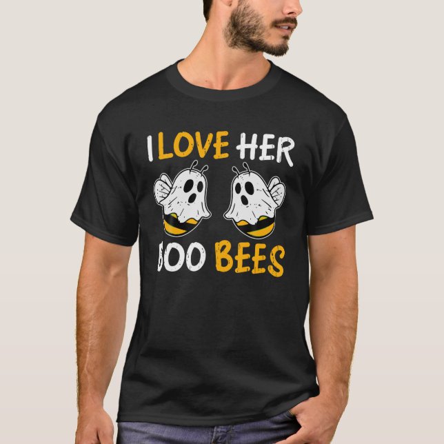 Ich Liebe Ihre Boo-Bienen Funny Halloween-Kostüm T-Shirt (Vorderseite)