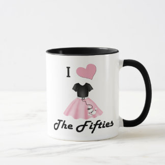 Ich Liebe in den 50er Jahren Tasse