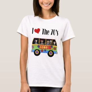 Ich Liebe in den 70er Jahren T-Shirt
