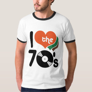 Ich Liebe in den 70er Jahren T-Shirt