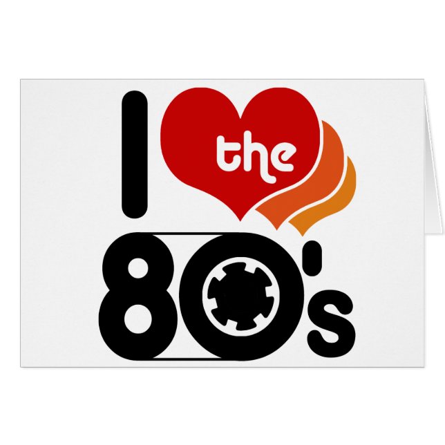 Ich Liebe in den 80er Jahren (Vorderseite (Horizontal))