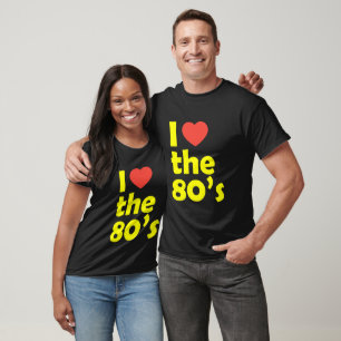 Ich Liebe in den 80er Jahren T-Shirt