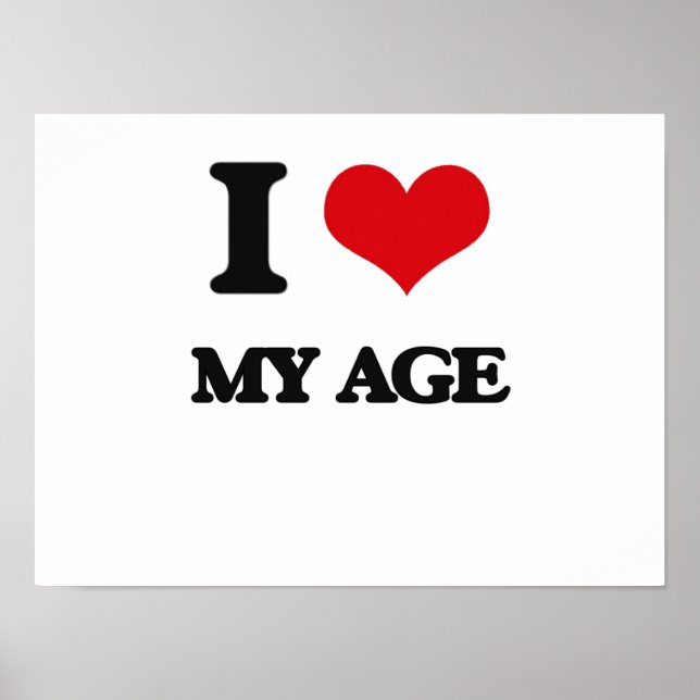 Ich Liebe in meinem Alter Poster (Vorne)