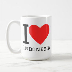 Ich liebe Indonesien Kaffeetasse