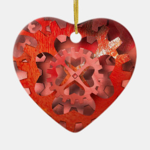 Ich liebe Ingenieurwesen Keramik Ornament
