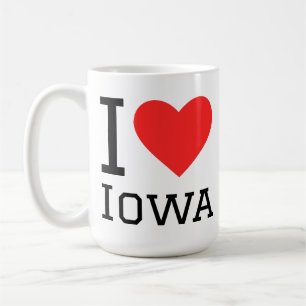 Ich liebe Iowa  Kaffeetasse