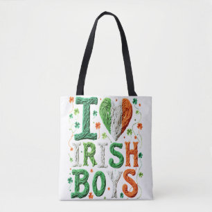 Ich liebe irische Jungen - St. Patrick's Day-Yarn-