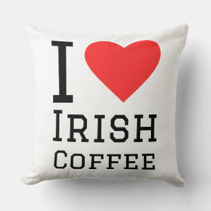 Ich liebe Irish Coffee Kissen