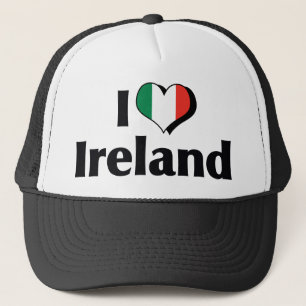 Ich liebe Irland-Flagge Truckerkappe