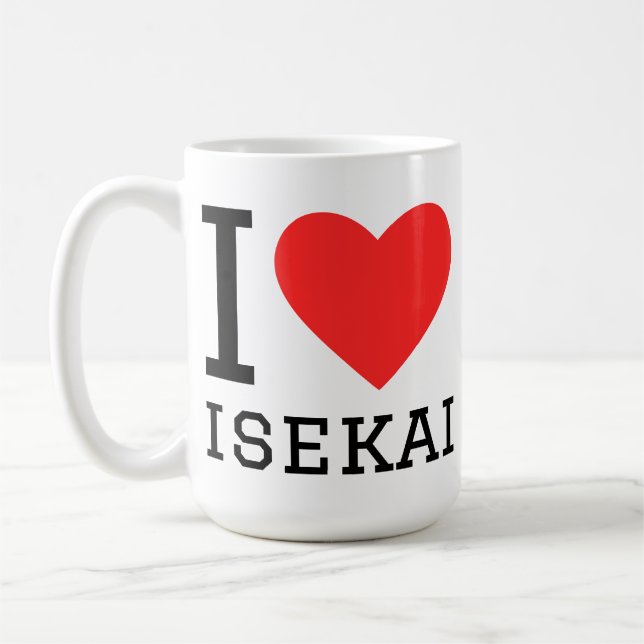 Ich liebe isekai  kaffeetasse (Links)