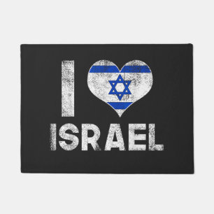 Ich liebe Israel Fußmatte