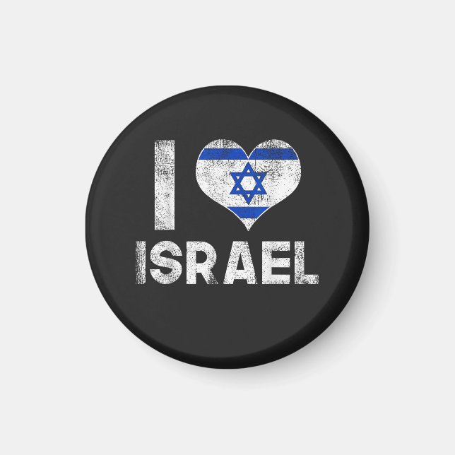 Ich liebe Israel Magnet (Vorne)