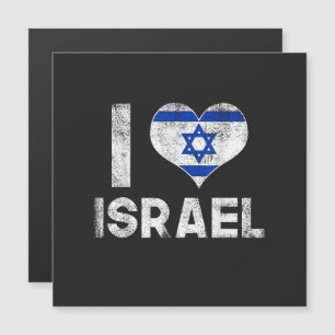 Ich liebe Israel Magnetkarte