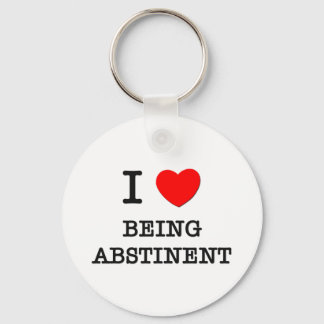 Ich Liebe ist abstinent Schlüsselanhänger