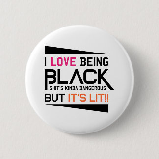 Ich Liebe ist Black x Pirend Button