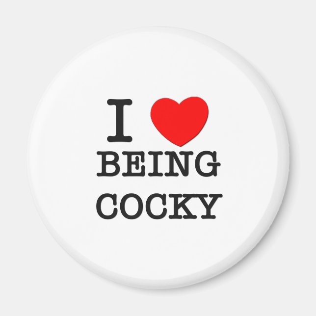 Ich Liebe ist Cocky Magnet (Vorne)