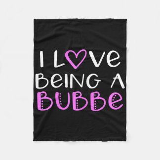 Ich Liebe ist ein Niedlicher Bubbe Cool Fleecedecke