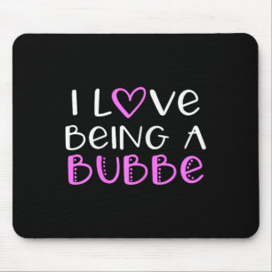 Ich Liebe ist ein Niedlicher Bubbe Cool Mousepad