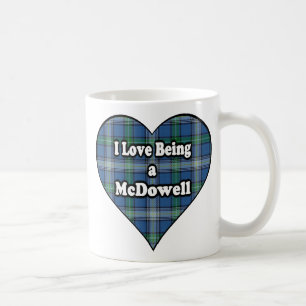 Ich Liebe ist eine McDowell Clan Cup-Tasse Tasse