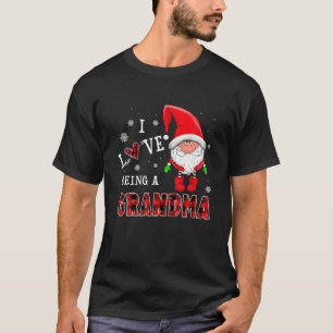 Ich Liebe ist eine Oma Gnomes Funny Family Pajamas T-Shirt