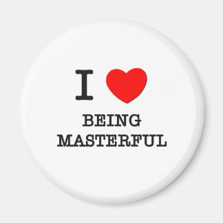 Ich Liebe ist meisterhaft Magnet