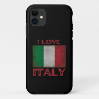 ICH LIEBE ITALIEN, ITALIENISCHE FLAGGE