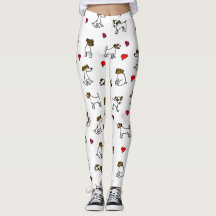 Ich liebe Jack Russell Terrier Leggings