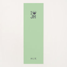 Ich liebe Jackson Hole Yoga Mat
