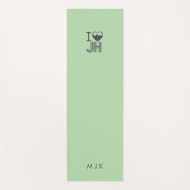 Ich liebe Jackson Hole Yoga Mat Yogamatte