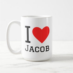 Ich liebe Jacob Kaffeetasse