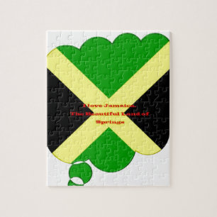 Ich Liebe Jamaika. Das wunderschöne Land der Quell Puzzle