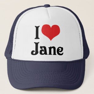 Ich liebe Jane Truckerkappe